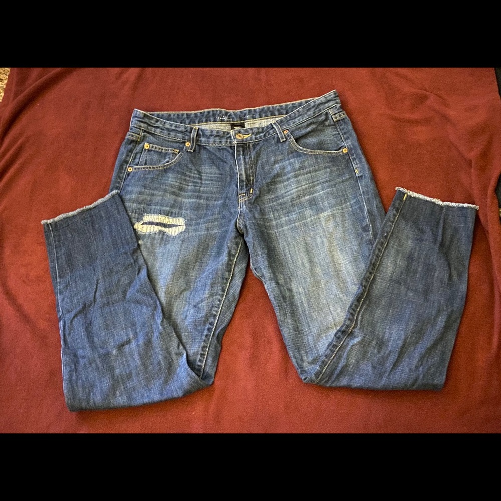Patch work jeans